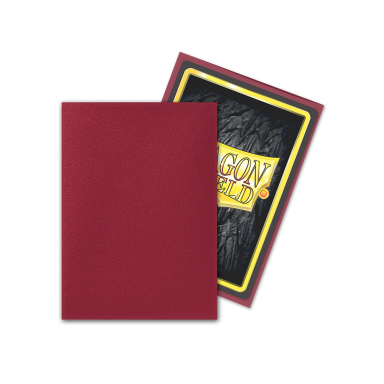 Dragon Shield Standard Matte Sleeves - Blood Red 'Simurag' (100 Sleeves)