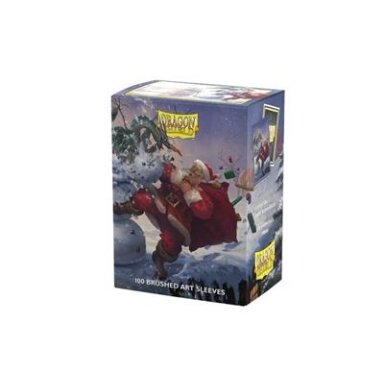 Dragon Shield Standard size Brushed Art Sleeves - Christmas 2025 (100 sleeves)