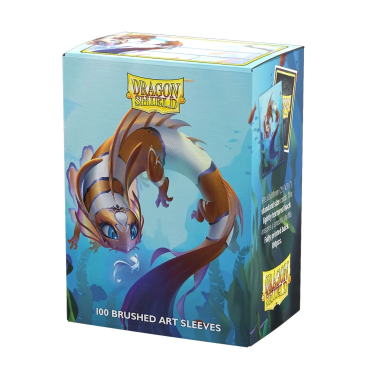 Dragon Shield Standard size Brushed Art Sleeves - The Cinderfin (100 Sleeves)