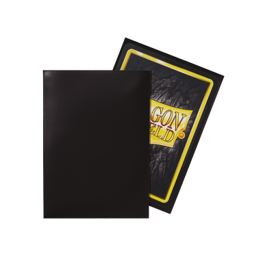 Dragon Shield Standard Sleeves - Black (100 Sleeves)