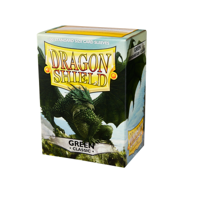 Dragon Shield Standard Sleeves - Classic Green (100 sleeves)