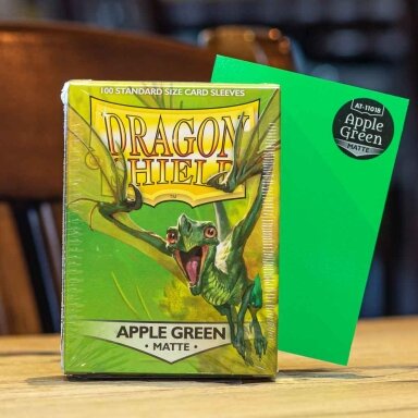 Dragon Shield Standard Sleeves - Apple Green (100 sleeves)