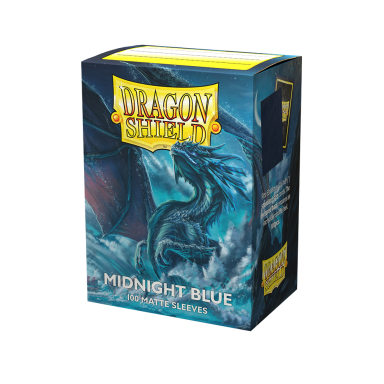 Dragon Shield Standard Sleeves - Matte Midnight Blue (100 Sleeves)