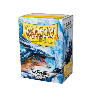 Dragon Shield Standard Sleeves - Matte Sapphire (100 Sleeves)