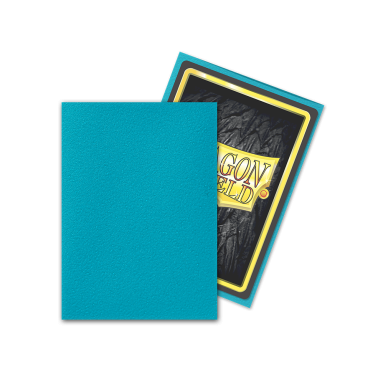 Dragon Shield Standard Sleeves - Matte Turquoise 'Atebeck' (100 Sleeves)