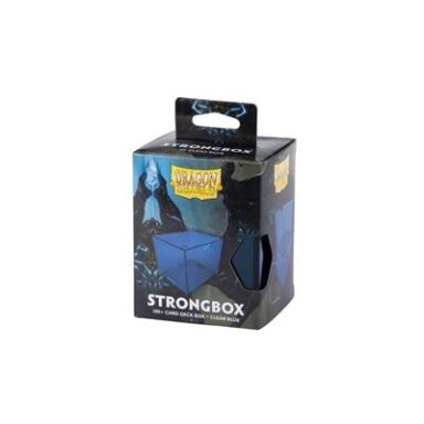 Dragon Shield Strongbox Box - Clear Blue