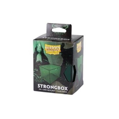 Dragon Shield Strongbox Box - Clear Green