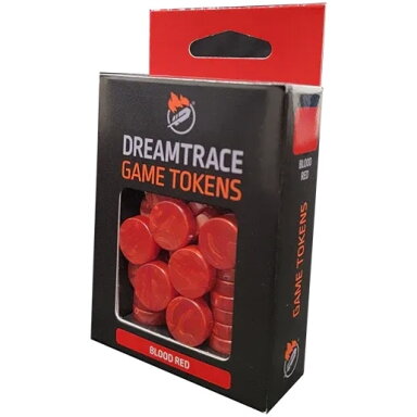 DreamTrace Gaming Tokens Blood Red