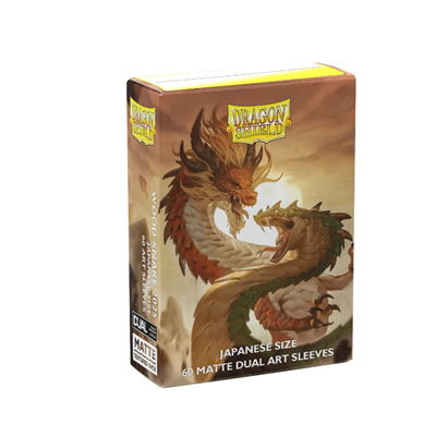 Dragon Shield Sleeves - Japanese size - Matte Dual Art - Wood Snake 2025 (60 Įmaučių) Dragon Shield Sleeves - Japanese size - Matte Dual Art - Wood Snake 2025 (60 Įmaučių)