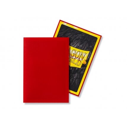 Dragon Shield Small Sleeves - Japanese Matte Crimson (60 sleeves) 1 Dragon Shield Small Sleeves - Japanese Matte Crimson (60 sleeves) 1