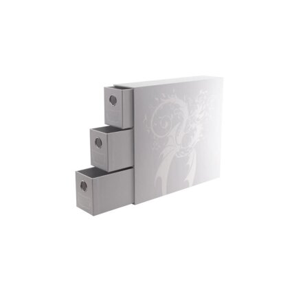 Dragon Shield Storage - Card Drawers Fortress - Vertical - 3 XL - White Dragon Shield Storage - Card Drawers Fortress - Vertical - 3 XL - White