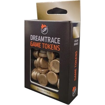 DreamTrace Gaming Tokens Golem Bronze DreamTrace Gaming Tokens Golem Bronze