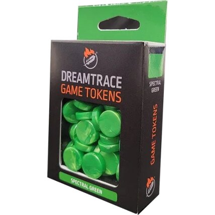 DreamTrace Gaming Tokens: Spectral Green DreamTrace Gaming Tokens: Spectral Green