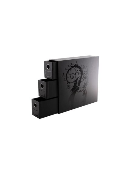 Dragon Shield Storage - Card Drawers Fortress - Vertical - 3 XL - Black stalčius Dragon Shield Storage - Card Drawers Fortress - Vertical - 3 XL - Black stalčius