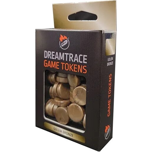 DreamTrace Gaming Tokens Golem Bronze
