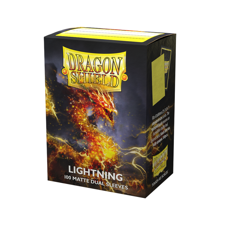 Dragon Shield Dual Matte Sleeves - Lightning Ailia (100 Sleeves) Dragon Shield Dual Matte Sleeves - Lightning Ailia (100 Sleeves)