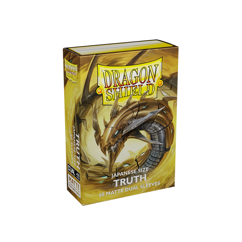 Dragon Shield Sleeves - Japanese size - Matte Dual - Truth (60 Sleeves) Dragon Shield Sleeves - Japanese size - Matte Dual - Truth (60 Sleeves)