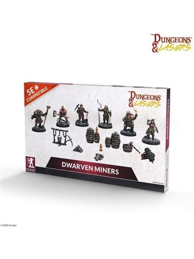 Dungeons & Lasers Dwarven Miners