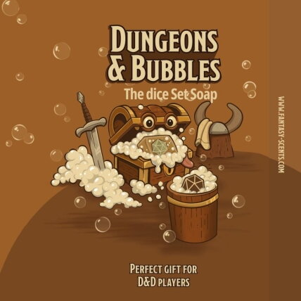 Dungeons and Bubbles Dice Set Soap Fantasy Scents Dungeons and Bubbles Dice Set Soap Fantasy Scents