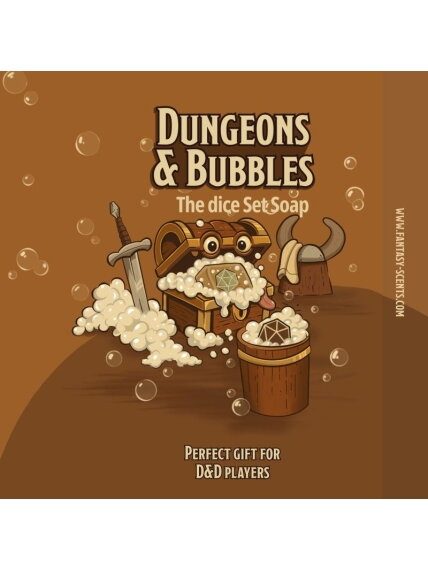 Dungeons and Bubbles Dice Set Fantasy Scents muilas