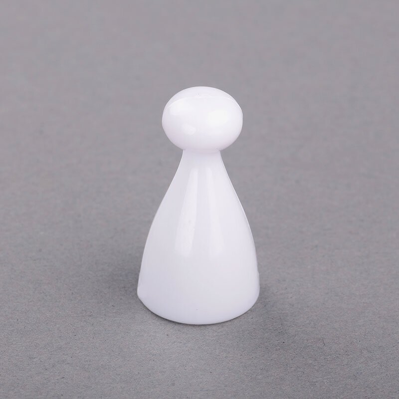 e-Raptor quality plastic pawns - white e-Raptor quality plastic pawns - white