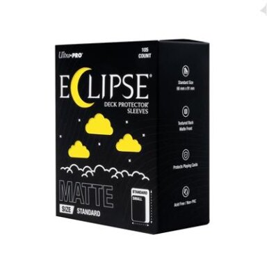 ECLIPSE® Matte Standard DECK PROTECTOR® Sleeves: Lemon Yellow - 105