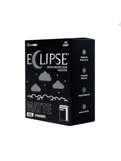 ECLIPSE® Matte Standard DECK PROTECTOR® Sleeves: Smoke Grey - 105 įmautės ECLIPSE® Matte Standard DECK PROTECTOR® Sleeves: Smoke Grey - 105 įmautės