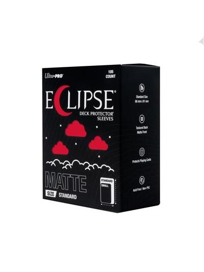 ECLIPSE® Matte Standard DECK PROTECTOR® Sleeves: Apple Red - 105 įmautės ECLIPSE® Matte Standard DECK PROTECTOR® Sleeves: Apple Red - 105 įmautės