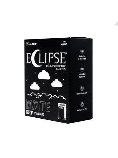 ECLIPSE® Matte Standard DECK PROTECTOR® Sleeves: Arctic White įmautės - 105 ECLIPSE® Matte Standard DECK PROTECTOR® Sleeves: Arctic White įmautės - 105