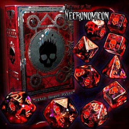 Elder Dice Mark of the Necronomicon Witch House Rites Poly Set (10) Elder Dice Mark of the Necronomicon Witch House Rites Poly Set (10)