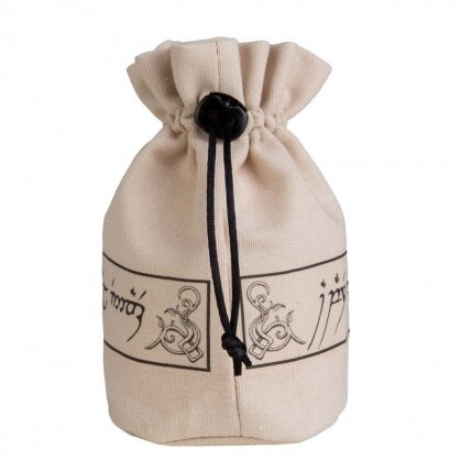Elvish Beige & black Dice Pouch Elvish Beige & black Dice Pouch