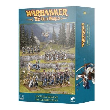 HIGH ELF REALMS: BATTLE MARCH ARMY