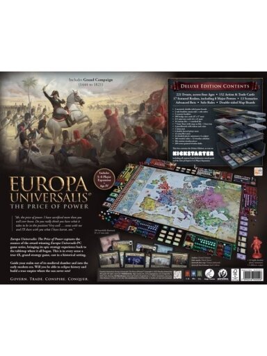Europa Universalis: The Price of Power (Deluxe Edition) (2023) Stalo žaidimas