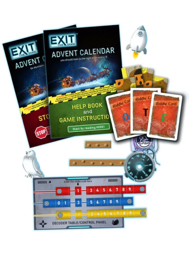 EXIT: The Game – Advent Calendar: The Intergalactic Race (2024) Stalo Žaidimas