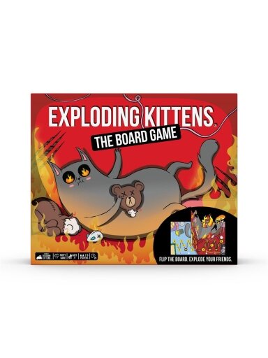 Exploding Kittens: The Board Game (2025) Stalo žaidimas