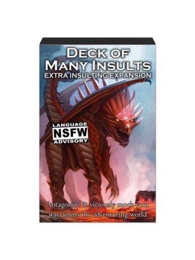Extra Insulting Expansion Deck of Many Insults