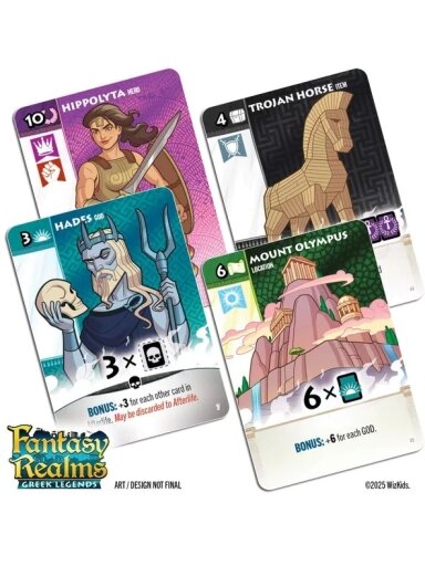 Fantasy Realms: Greek Legends (2025) Stalo Žaidimas