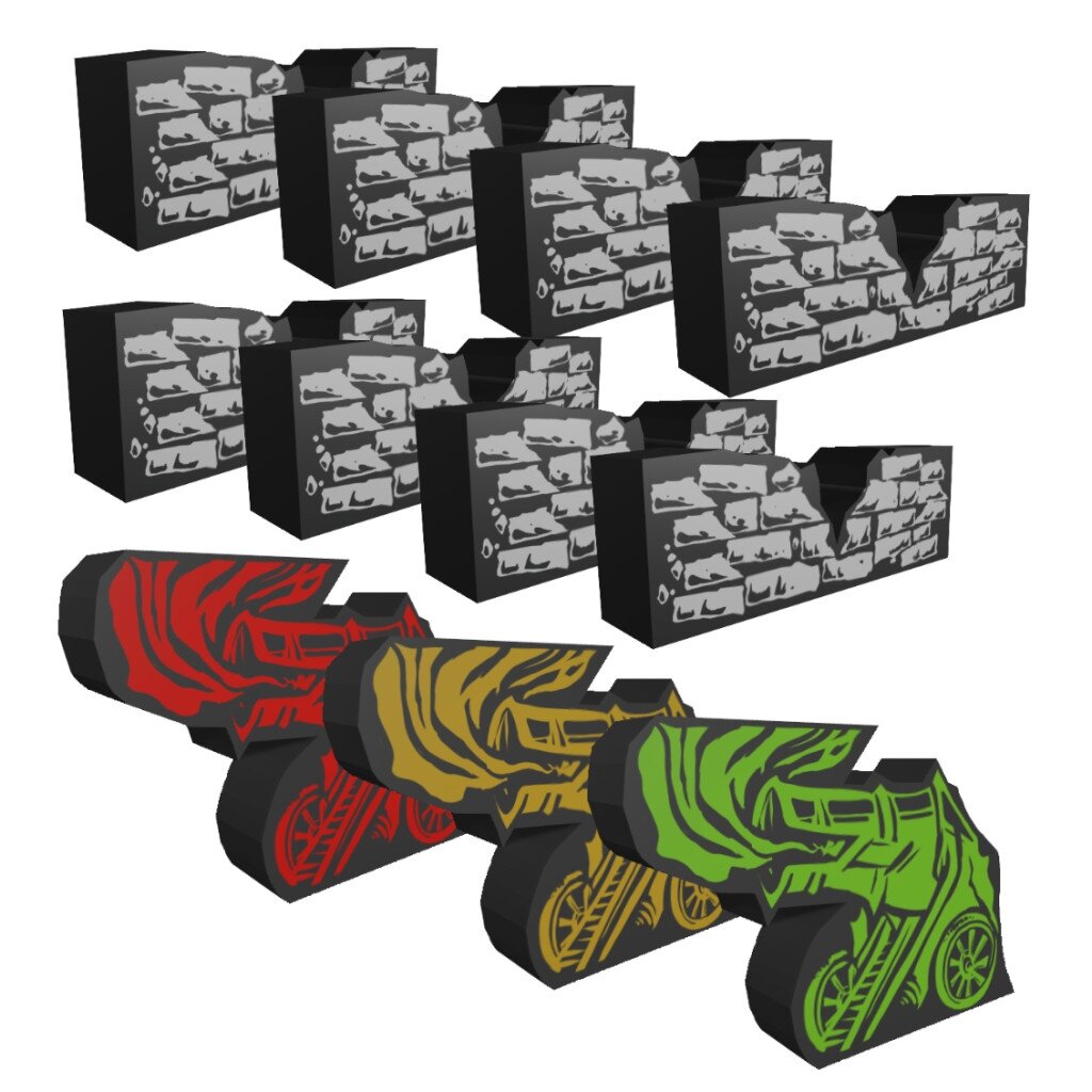 Firesiege: Meeple Upgrade Core Game expansion Firesiege: Meeple Upgrade Core Game expansion