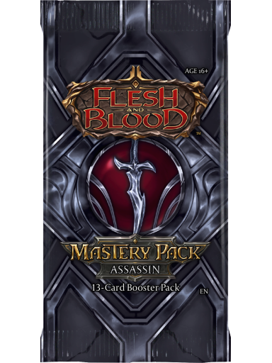 Flesh & Blood TCG - Mastery Pack Assassin Booster Flesh & Blood TCG - Mastery Pack Assassin Booster