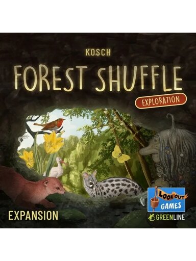 Forest Shuffle Exploration (2025) Stalo Žaidimo Papildymas