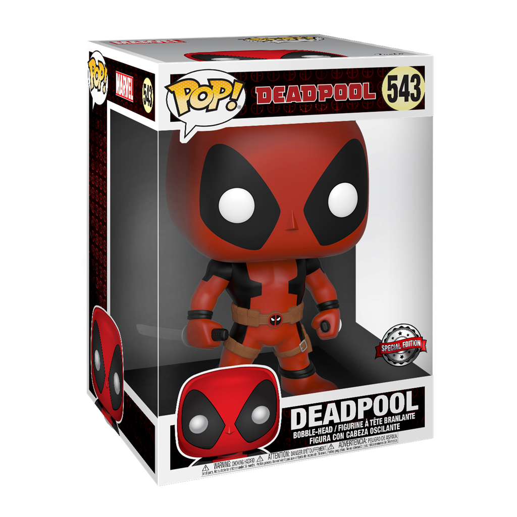 Funko POP! Marvel: Deadpool-10" Deadpool w/Swords (RD) Funko POP! Marvel: Deadpool-10" Deadpool w/Swords (RD)