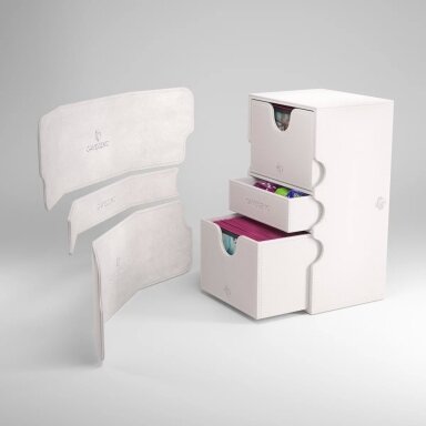 Gamegenic - Stronghold 200+ Convertible - White (Card Box)