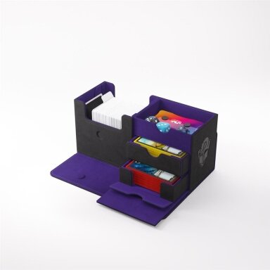 Gamegenic - The Academic 133+ XL Black/Purple (Card Box)