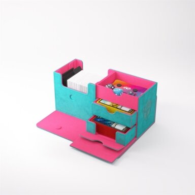 Gamegenic - The Academic 133+ XL Teal/Pink (Card Box)