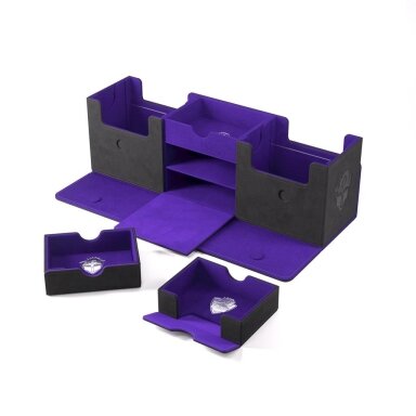 Gamegenic - The Academic 266+ XL Black/Purple (Card Box)