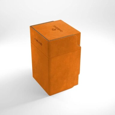 Gamegenic - Watchtower 100+ Convertible - Orange (Card Box)