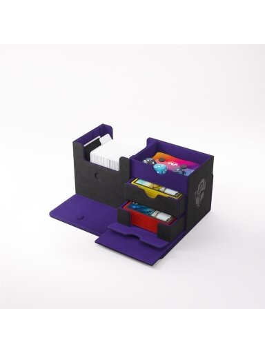 Gamegenic - The Academic 133+ XL Black/Purple (Kortų Dėžutė)