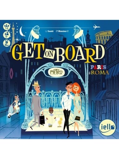 Get on Board: Paris & Roma (2023) Stalo Žaidimas