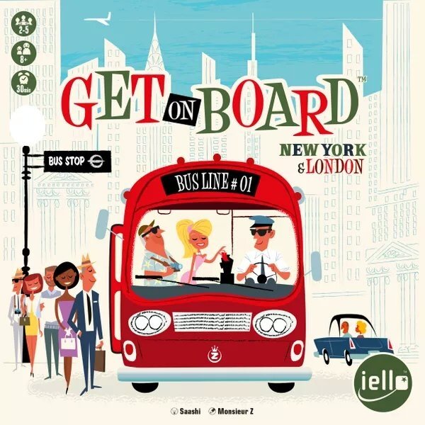 Get on Board: New York & London (2022) Stalo Žaidimas Get on Board: New York & London (2022) Stalo Žaidimas