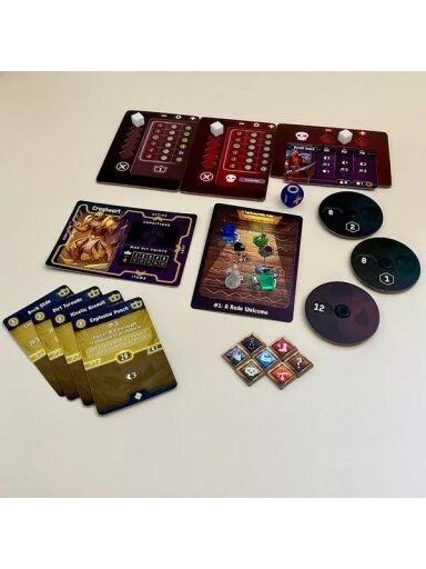 Gloomhaven: Buttons & Bugs (2024) Stalo Žaidimas